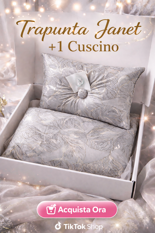 Copriletto matrimoniale con cuscino