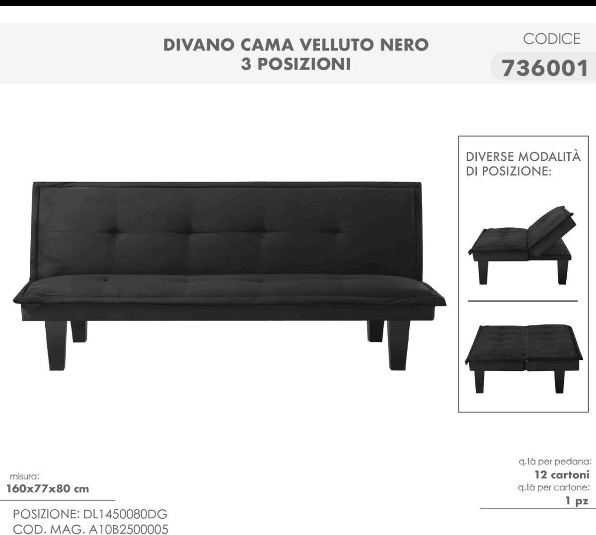 Divano letto